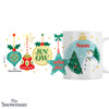 Personalised The Snowman Christmas Wishes Ceramic Mug