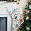 Personalised Reindeer Christmas Stocking