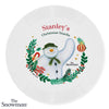 Personalised The Snowman Christmas Wishes Plastic Dinner Plate