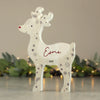 Personalised Red Nosed Reindeer Wooden Ornament