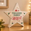 Personalised Believe Wooden Star Ornament
