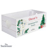 Personalised The Snowman Christmas Wishes Wooden Crate