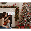 Personalised The Snowman Christmas Wishes Santa Stop Here Sign