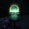 Personalised Rainbow Bridge Pet Photo Upload Memorial Outdoor Solar Light