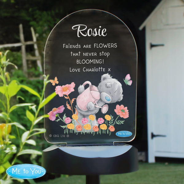 Personalised Me to You Garden LED Solar Light