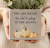 Personalised Pumpkin Indoor Concrete Plant Pot