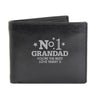 Personalised No.1 Leather Wallet