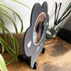 Personalised Paw Shaped Pet Photo Upload Slate Memorial