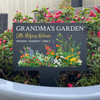 Personalised Little Helpers Welcome Garden Slate Marker Sign