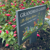 Personalised Little Helpers Welcome Garden Slate Marker Sign