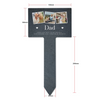 Personalised Multi Photo Upload Slate Garden Sign