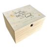 Personalised Twinkle Twinkle New Baby Wooden Memory Box