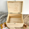 Personalised Twinkle Twinkle New Baby Wooden Memory Box