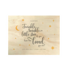 Personalised Twinkle Twinkle New Baby Wooden Memory Box