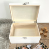 Personalised Twinkle Twinkle New Baby White Wooden Memory Box