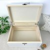 Personalised White Wooden Sketch Pet Photo Memorial Keepsake Box