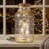Personalised The Snowman Botanical LED Jar