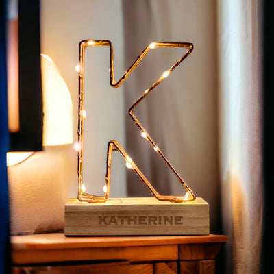 Personalised Alphabet Light Up Letter Lights