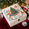 Personalised Woodland Animals Christmas Eve Box