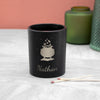 Personalised Halloween Cauldron Tealight Candle Holder