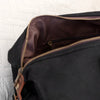 Monogrammed Luxury Waxed Canvas Holdall