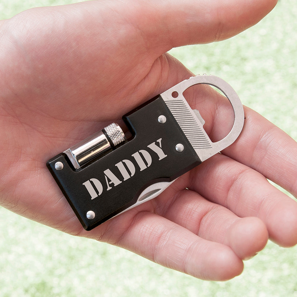 Personalised Dad's Multi-Tool Bottle Opener