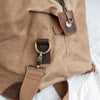 Monogrammed Luxury Waxed Canvas Holdall