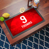 Personalised England Football Bar Mat