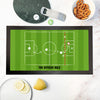 Personalised Offside Rule Football Bar Mat