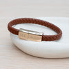 Personalised Men's USB-C to USB-A Charger Bracelet