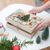 Personalised Woodland Animals Christmas Eve Box