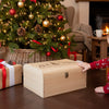 Personalised Festive Forest Christmas Eve Keepsake Chest