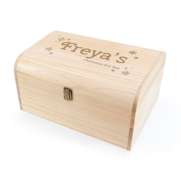 Personalised Starry Night Christmas Eve Chest