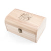 Personalised Festive Penguins Christmas Keepsake Chest