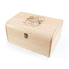 Personalised Festive Penguins Christmas Keepsake Chest