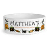 Personalised Halloween Trick or Treat Serving Bowl