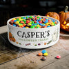 Personalised Halloween Ceramic Treats Serving Bowl