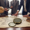 Personalised Traditional Traveller's Brass-Effect Magnifier