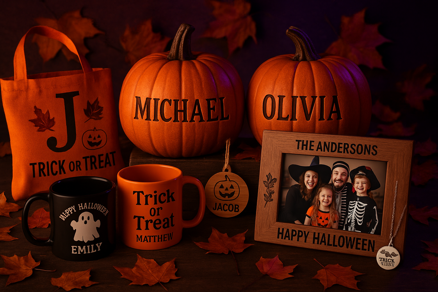 personalised Halloweengifts 