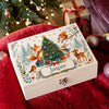 Personalised Woodland Animals Christmas Eve Box