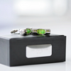 Personalised Spirit Level Cufflinks With Engraved Luxury Box