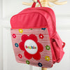 Personalised Girl's Floral Mini Rucksack