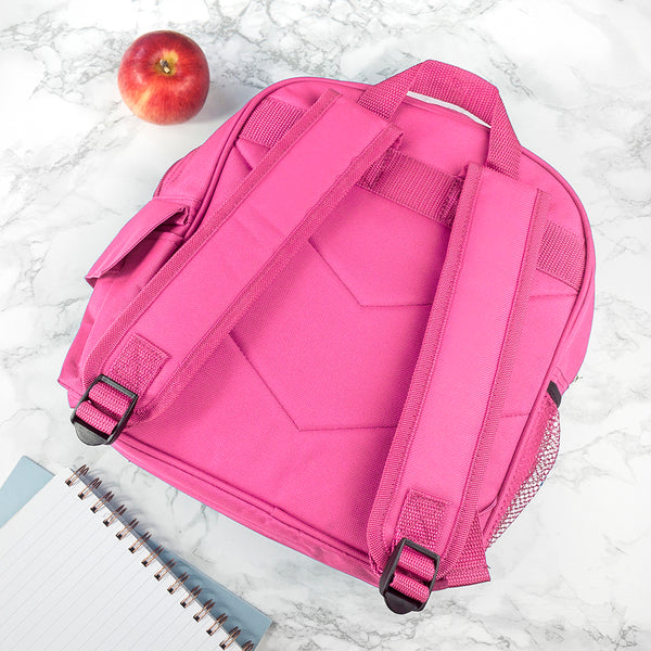 Personalised Girl's Flamingo Mini Rucksack