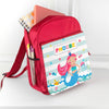 Personalised Girl's Mermaid Mini Rucksack