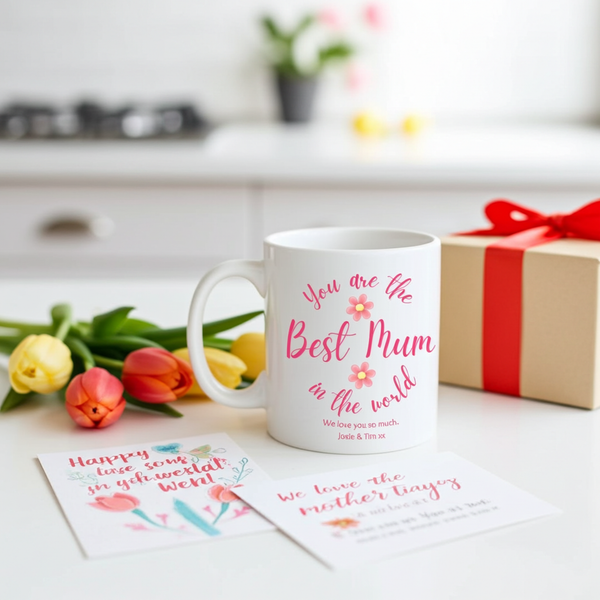 You are the Best Mum in the World Personalised Ceramic Mug