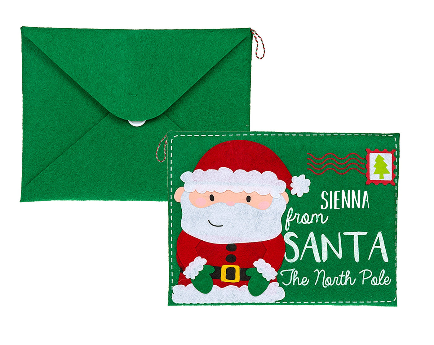 Personalised Santa Letter & Envelope Father Christmas Letter - Shop Personalised Gifts