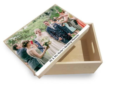 Personalised Photo Upload Memory Keepsake Box - Shop Personalised Gifts