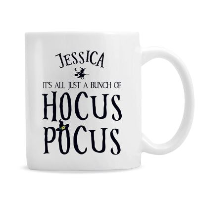 Personalised Halloween Hocus Pocus Ceramic Mug