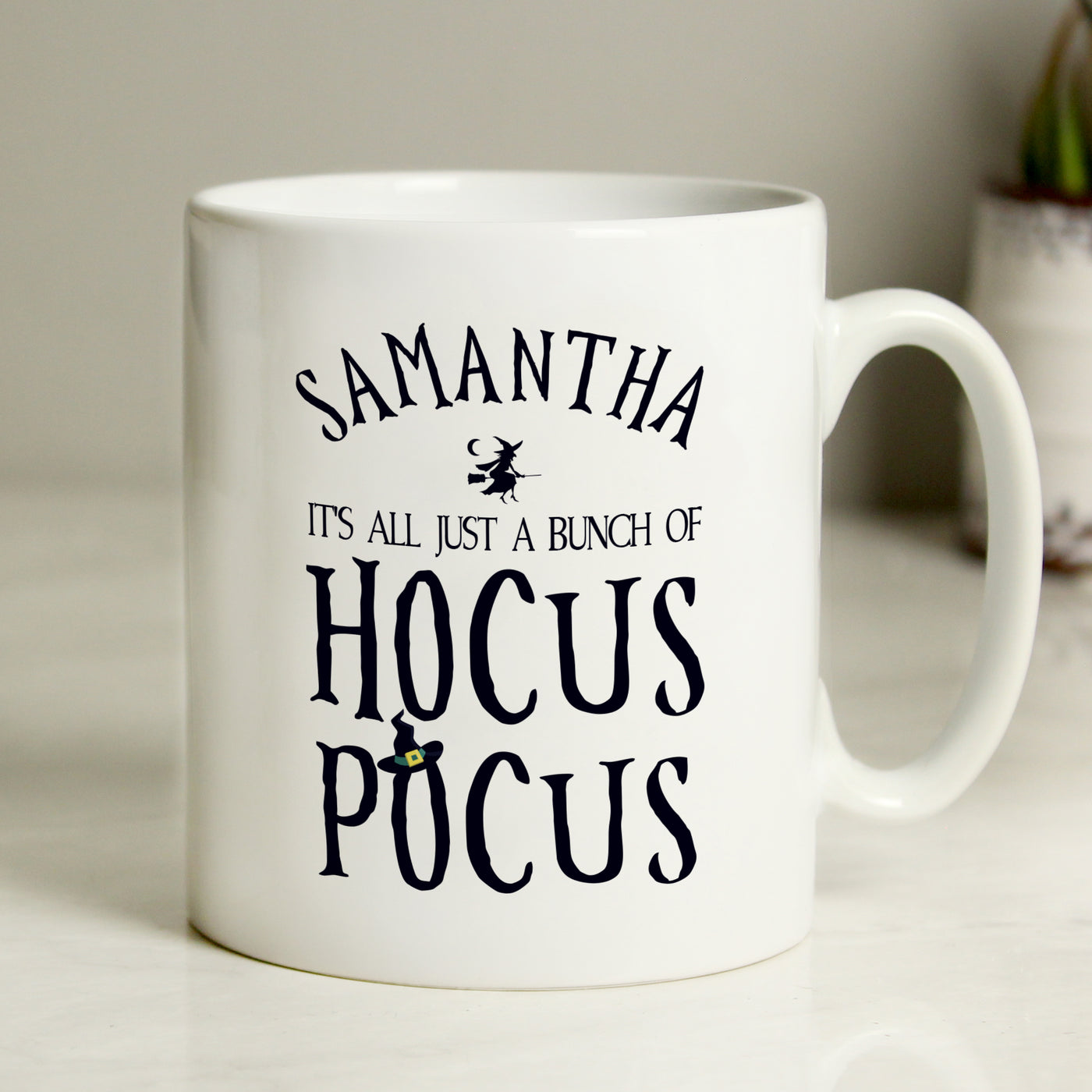 Personalised Halloween Hocus Pocus Ceramic Mug