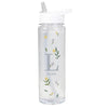 Personalised Floral Initial Water Bottle - Shop Personalised Gifts